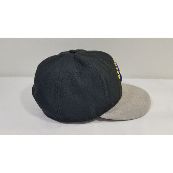 Golden State Warriors New Era 9Fifty Snapback Cap Hat Adult OSFM Black Gray Mens - Picture 7 of 13